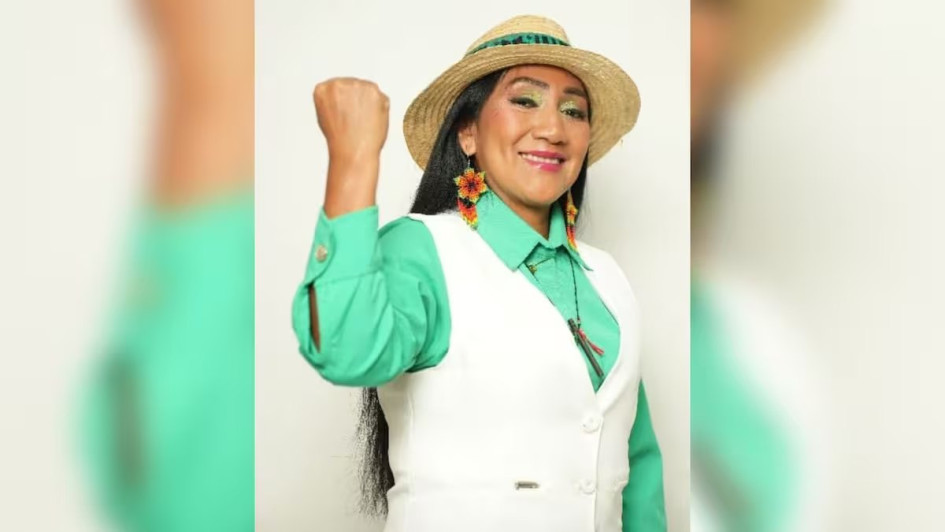 Ana Guetio, candidata a la Cámara de Representantes por la Circunscripción Especial de Paz.