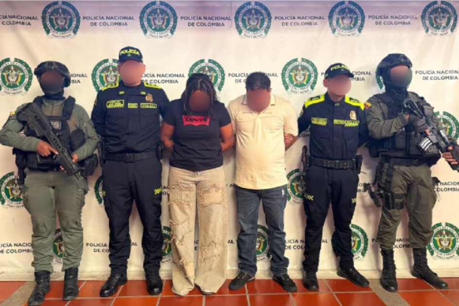 Una red global de narcotráfico que operaba en el noreste de Colombia fue desarticulada con la captura de dos de sus presuntos cabecillas.