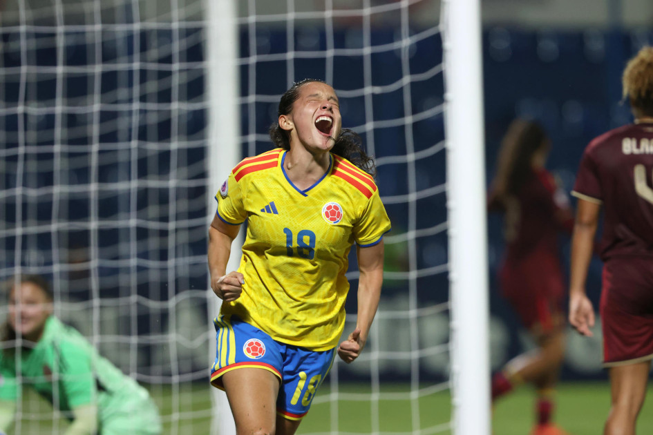 Colombia venció 2-0 a Venezuela y quedó a las puertas de la clasificación al Mundial Femenino Sub-20.