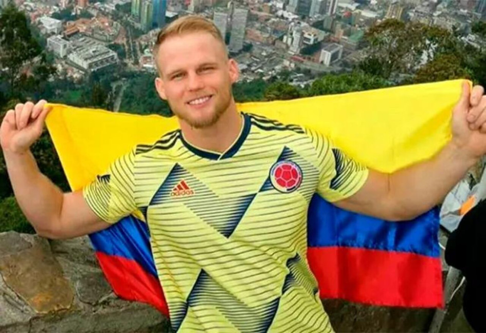 Dominic Wolf, reconocido influenciador alemán radicado en Colombia.