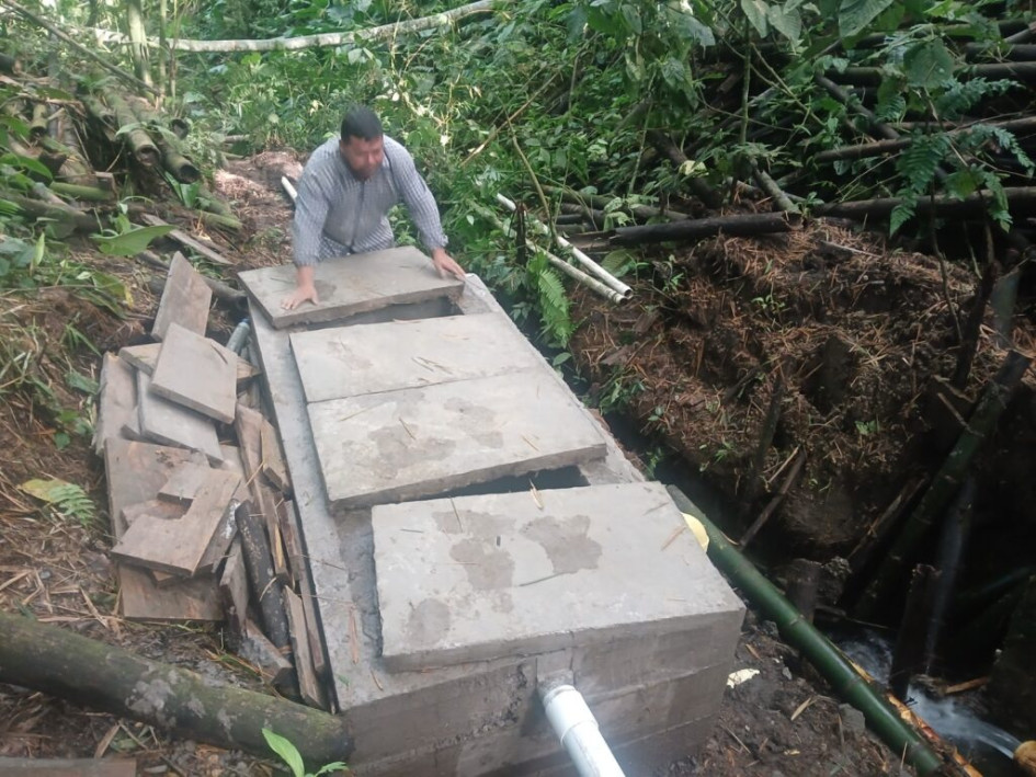 La Gobernación de Caldas entregó obras del acueducto en una vereda del Oriente del departamento. Se espera beneficiar a 47 familias.