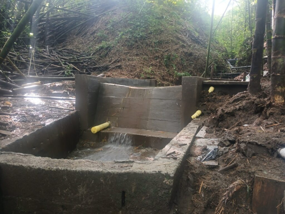 En Marquetalia, específicamente en la vereda Alegrías Bajo, se realizó la entrega oficial de las obras de fortalecimiento del acueducto veredal.