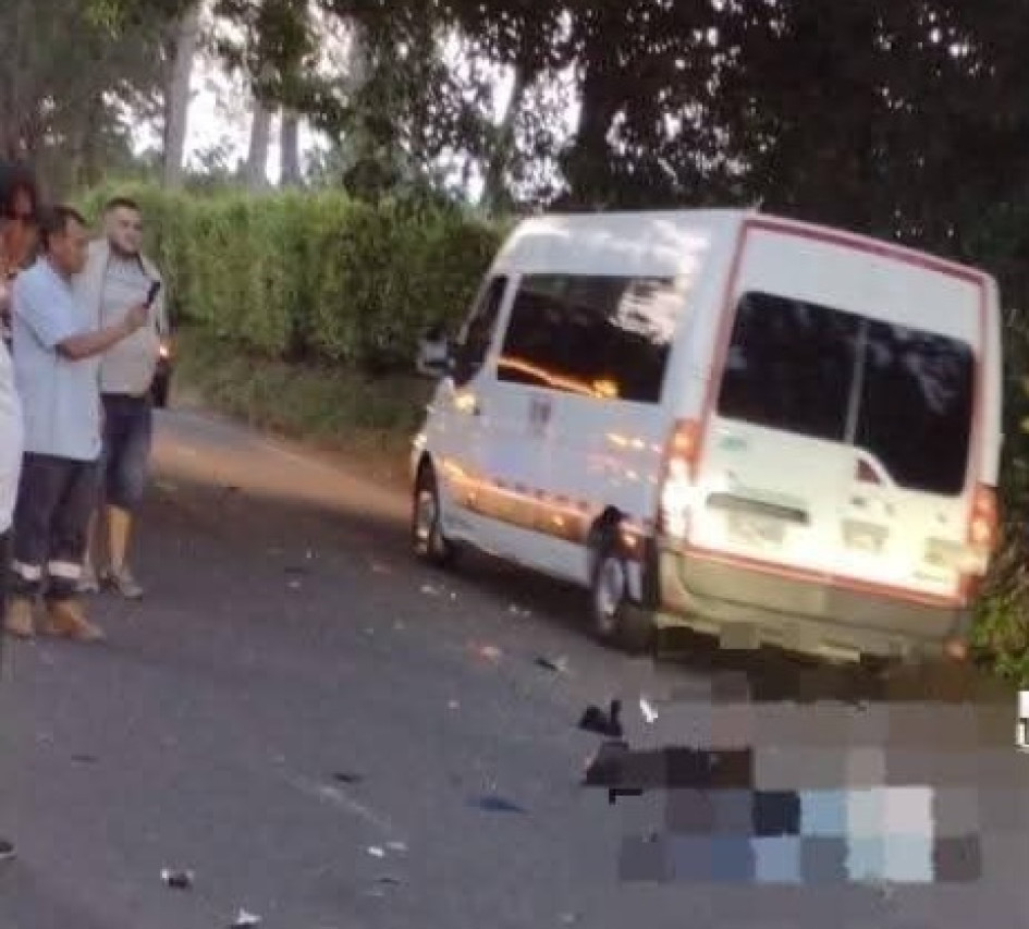 El accidente en vía del Eje Cafetero