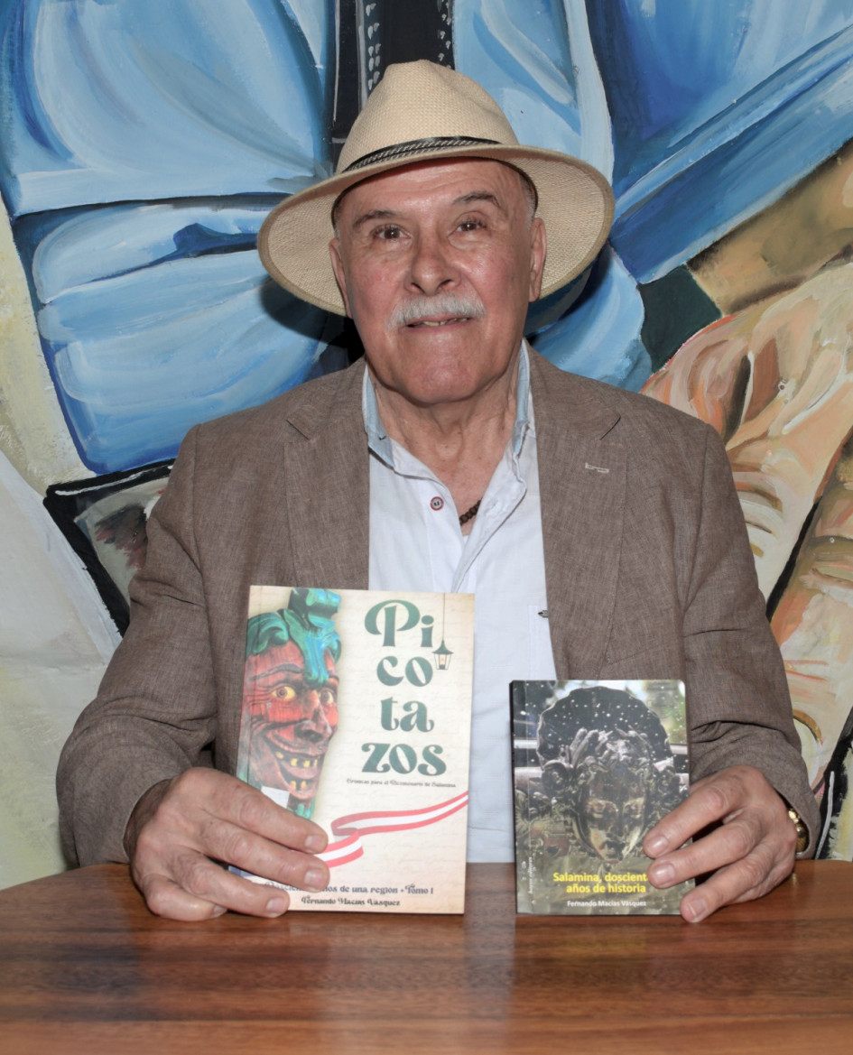 Fernando Macías Vásquez, el narrador de los dos siglos de historia de Pueblo Patrimonio de Colombia