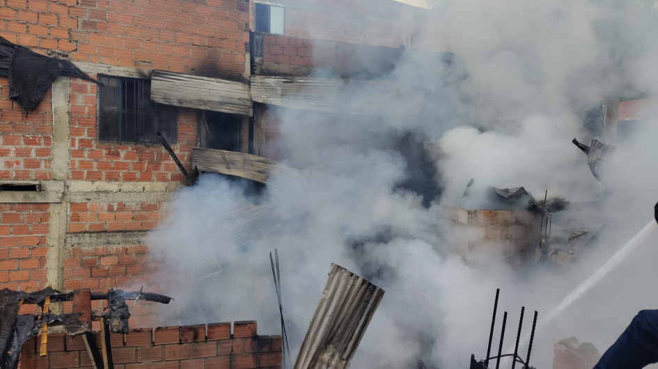 Incendio en el Centrosur de Caldas