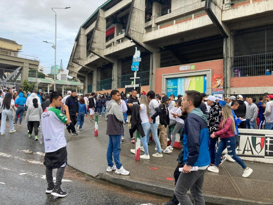 La Alcaldía de Manizales adoptó medidas de seguridad para el partido Once Caldas - Junior. Las puertas abrirán a las 4:20 p. m. de este 12 de febrero.
