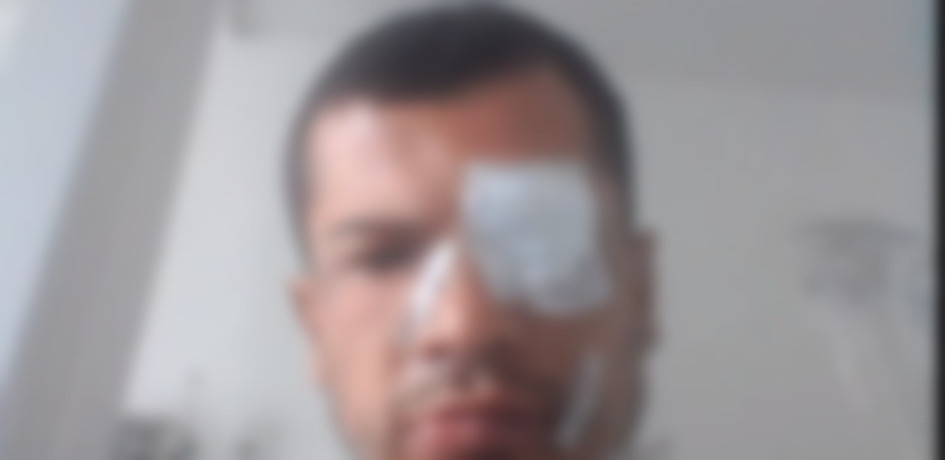 El señalado atendió la audiencia desde un hospital. La mujer, tras las lesiones con machete del 2023, perdió su trabajo, pues las labores eran con sus manos y no se trató de un accidente laboral.