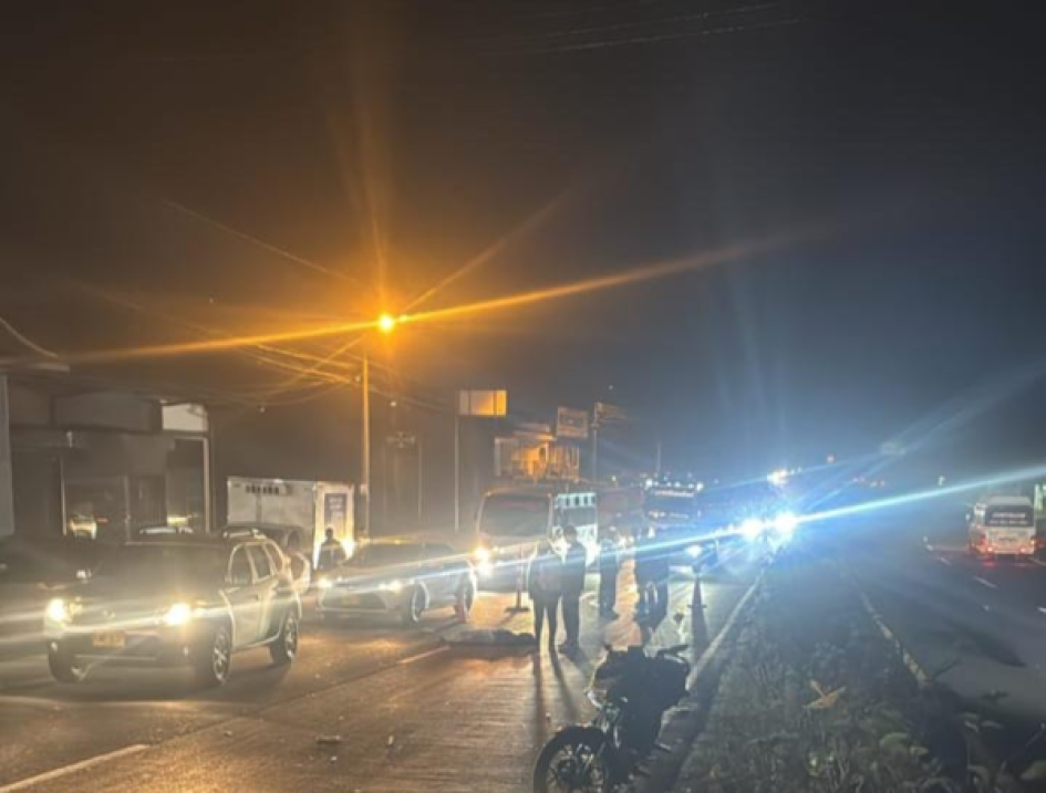 El accidente ocurrió en la vía entre Circasia y Armenia y dejó dos personas fallecidas, generando conmoción en el Quindío.