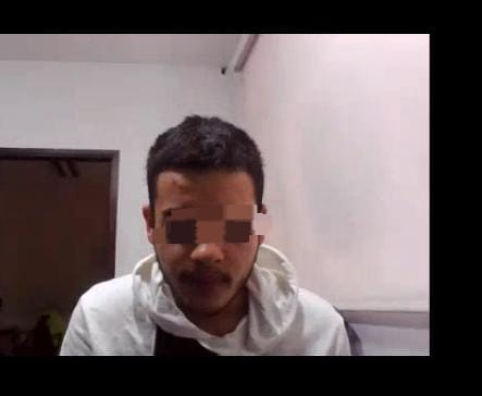 Alejandro, el procesado.