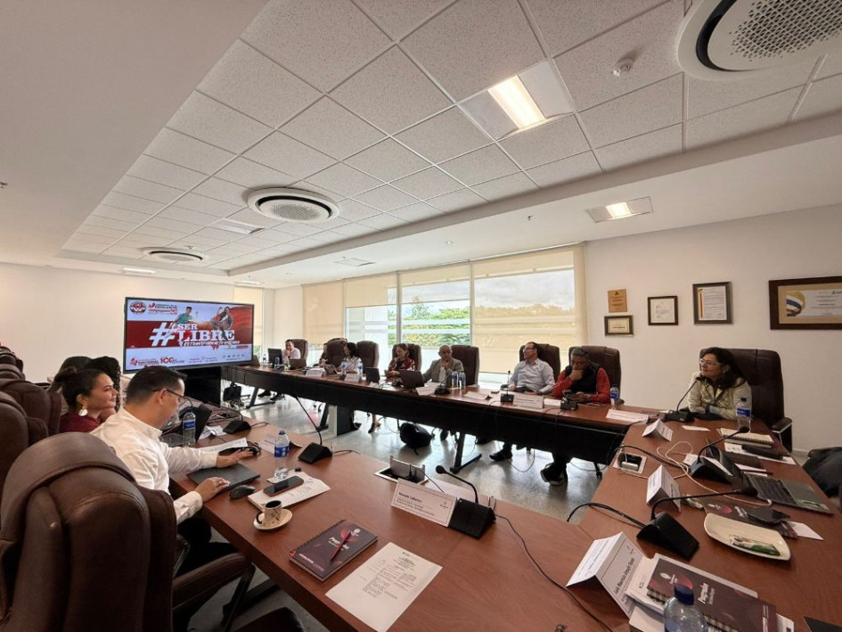 Uno de los ejes centrales de la agenda estuvo relacionado con la revisión de los resultados de las pruebas saber Pro