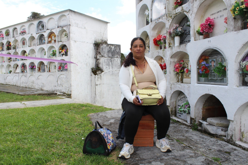 María Yolanda Rondón confía en encontrar el cuerpo de su ser querido entre las 10 víctimas recuperadas.