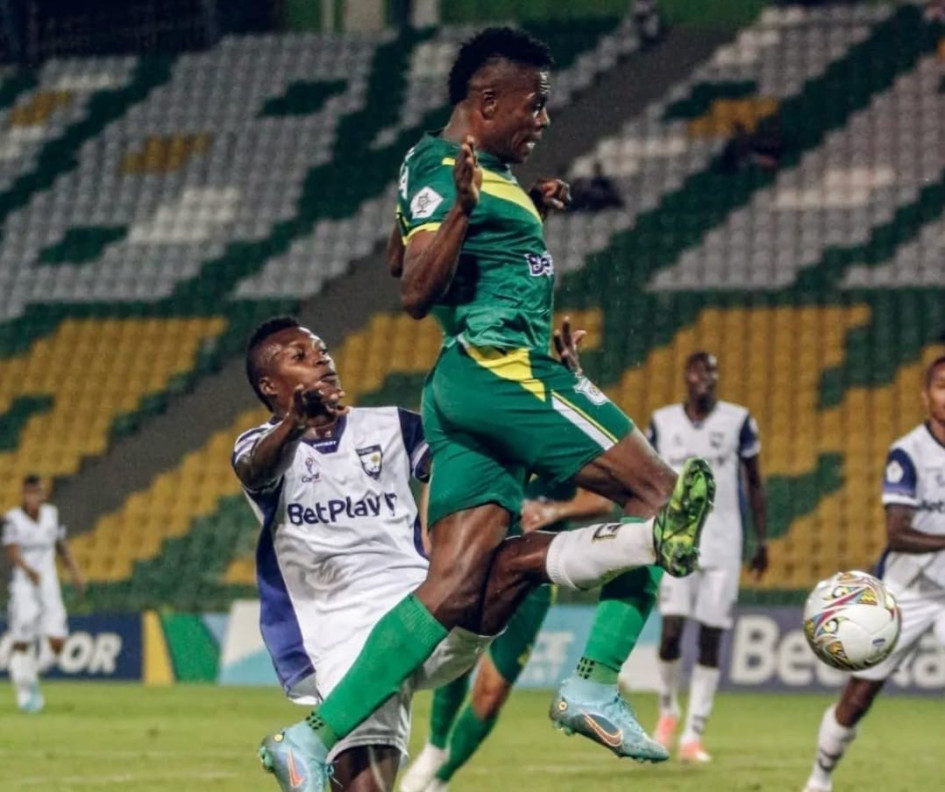 Deportes Quindío celebró en Palmira una nueva victoria como visitante que lo dejó como líder del torneo