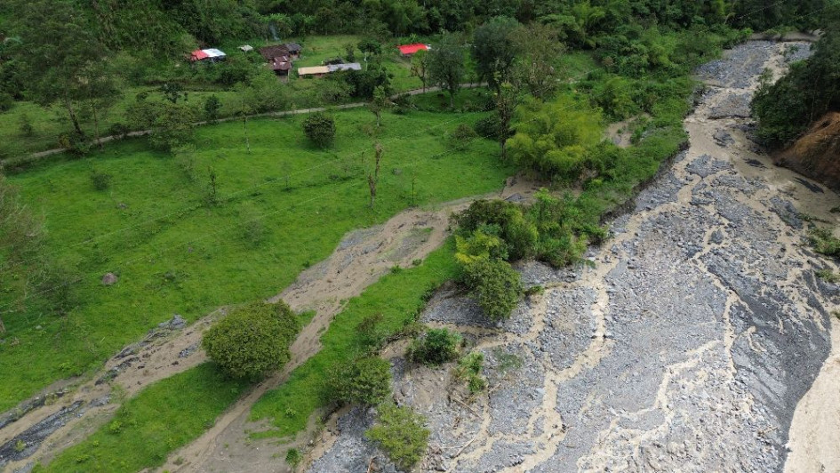 Según la coordinadora departamental para la Gestión del Riesgo, las vías son las más afectadas