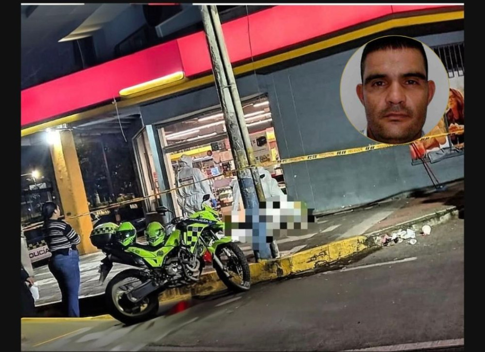 En Pereira, el 13 de febrero, en la calle 18 con carrera 12 al frente de un establecimiento comercial, asesinaron a un hombre con arma de fuego.