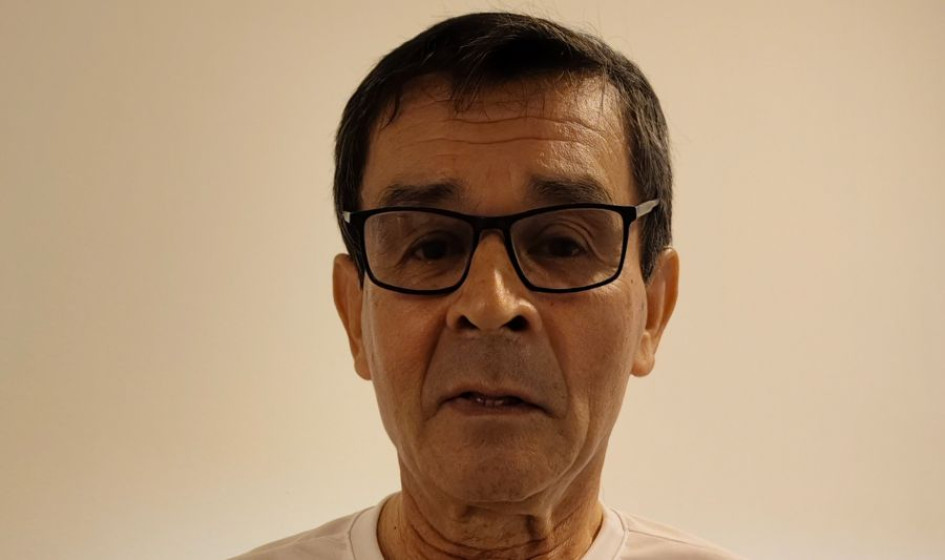 Jorge Abel Gaitán López, durante su visita a LA PATRIA 