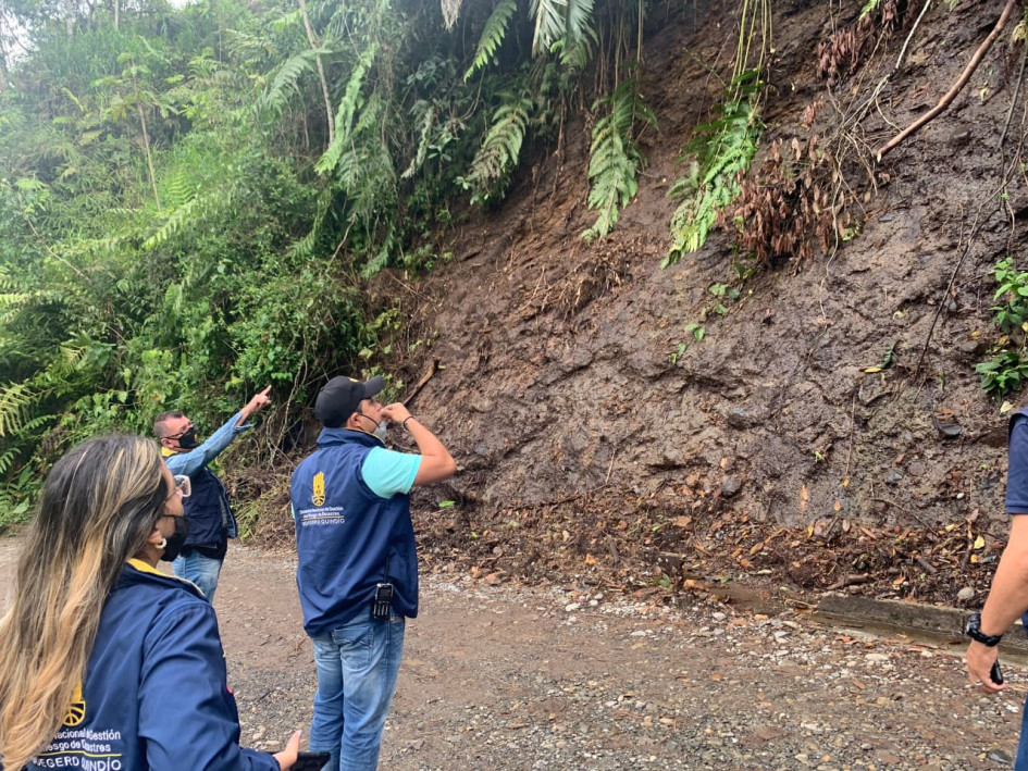 Las lluvias de febrero han provocado deslizamientos, caídas de árboles y daños en viviendas en varios municipios del Quindío.