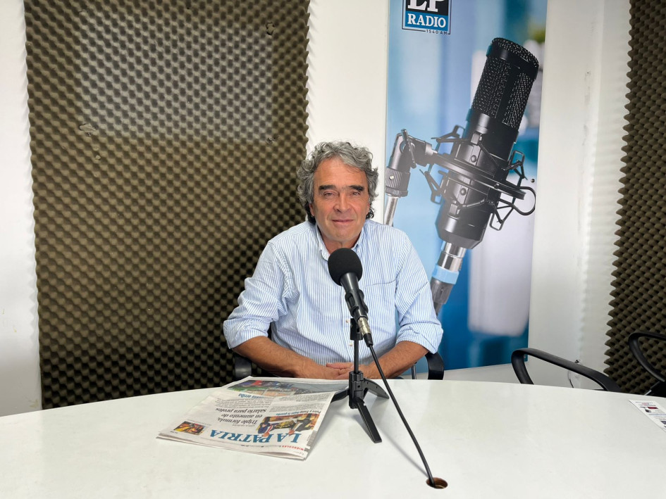 Sergio Fajardo, precandidato presidencial por el Partido Dignidad y Compromiso.