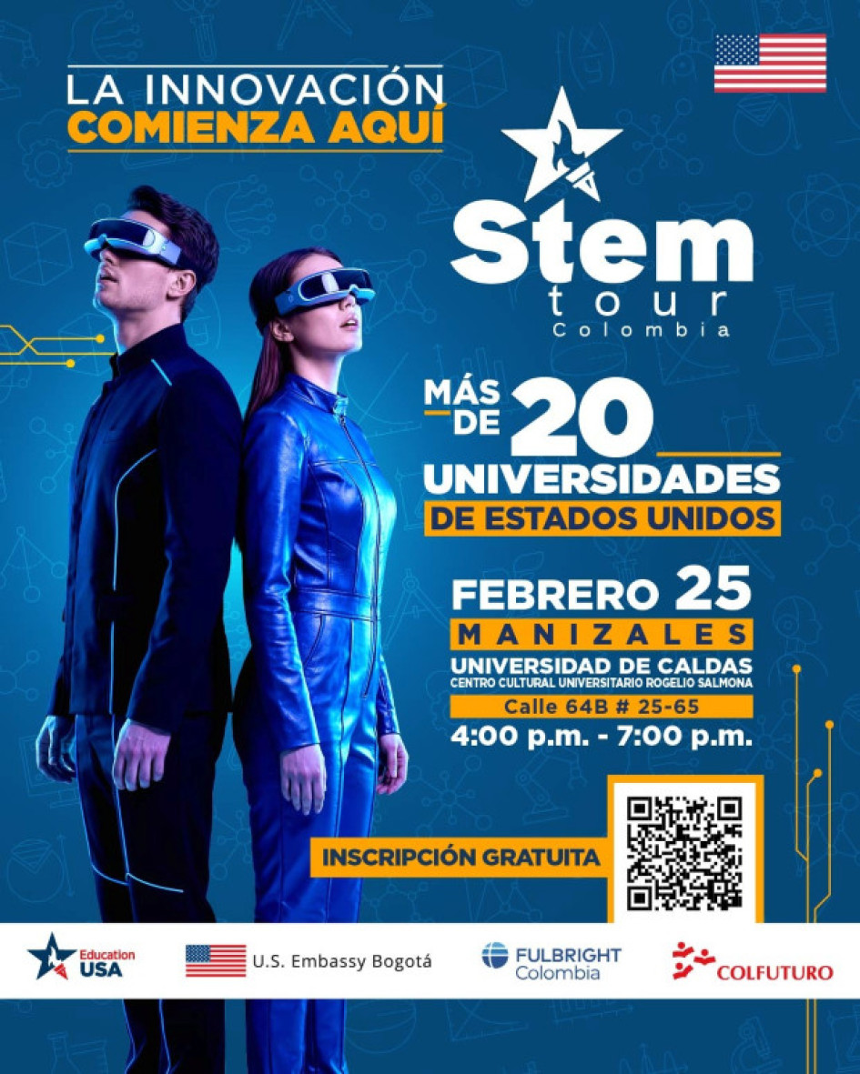 Imagen I Cortesía para LA PATRIA  Este miércoles 25 de febrero del 2026 universidades de Estados Unidos estarán en el Centro Cultural Rogelio Salmona con el propósito de brindar asesoría personalizada y resolviendo todas las preguntas sobre cómo estudiar en Estados Unidos.