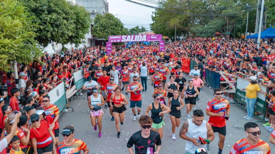 Unas 4 mil 700 personas participaron el pasado fin de semana en la Carrera de la Mujer, organizada por la primera gestora de La Dorada (Caldas).