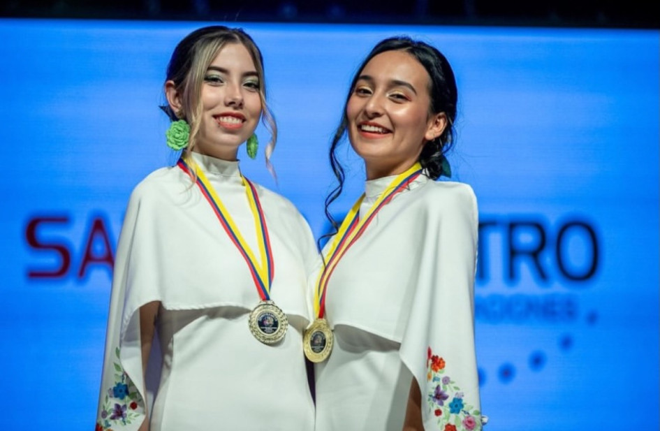 Con pasillos y guitarra: así ganó el Dueto Florecer Andino el Concurso Príncipes de la Canción en Ibagué