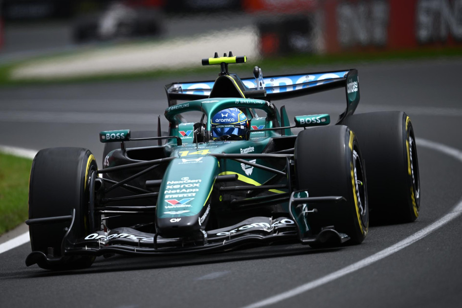 Fernando Alonso de Aston Martin en acción antes del Gran Premio de Australia 2026 en el Circuito Albert Park en Melbourne, Australia, este 7 de marzo del 2026.