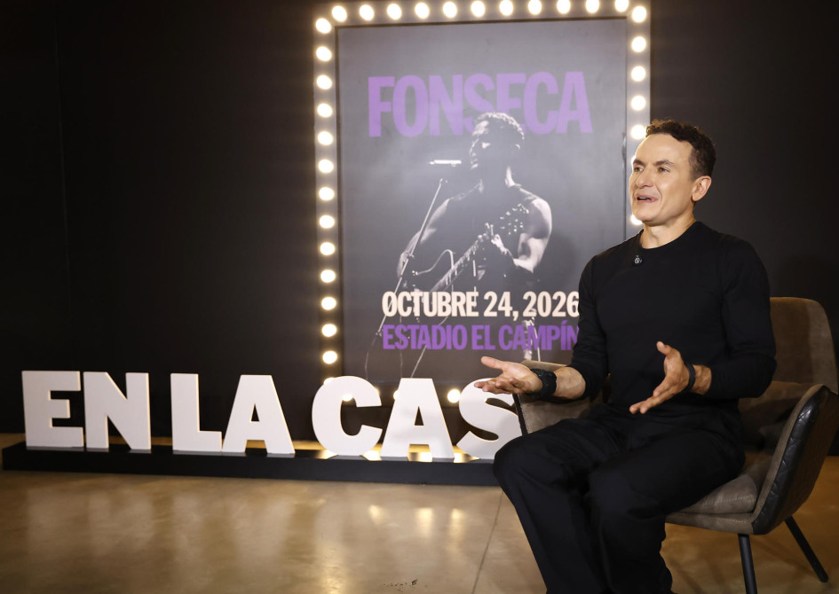 Fonseca se presentará en Bogotá con un show titulado 'Fonseca en la Casa', un concierto con el que celebrará más de dos décadas de trayectoria e iniciará una gira.