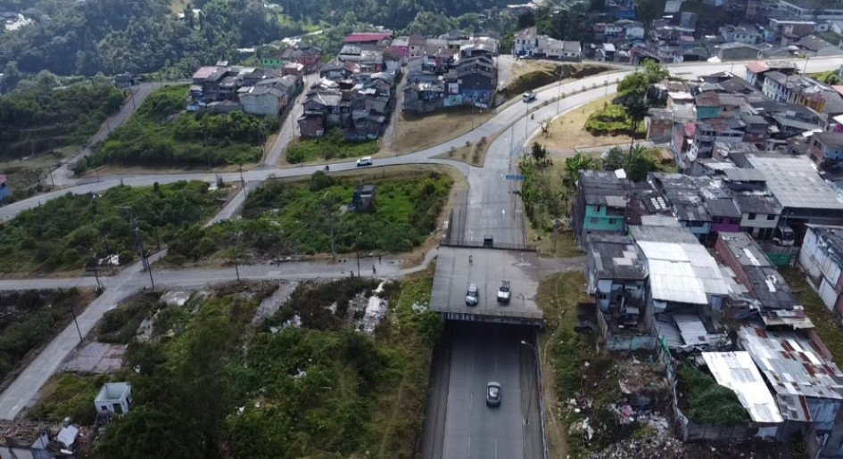Esta es una panorámica de los terrenos abandonados del Macroproyecto ubicado en la Comuna San José. 