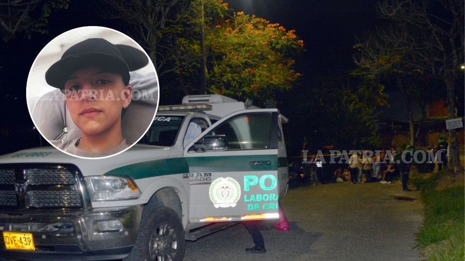 Juan José Pérez, de 17 años, fue asesinado por sicarios en Pereira. Recibió nueve disparos en la cabeza y los brazos. Los homicidas huyeron y aún no hay capturados.