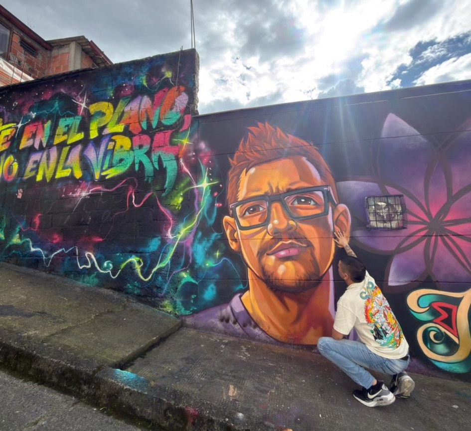 Este barrio de Manizales convirtió el dolor en arte: mural y música para recordar a “Jumbo”