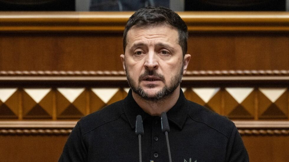 Volodímir Zelenski, presidente de Ucrania. 