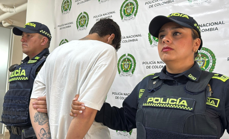 El capturado le propinó 18 puñaladas a su víctima, quien está fuera de peligro.