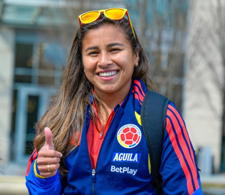 Leicy Santos, figura de la Selección Colombia Femenina.