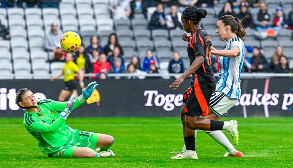 Este es el gol de Linda Caicedo ante Argentina que hoy tiene con vida a la Selección Colombia Femenina en la SheBelieves Cup. La Tricolor busca el título.