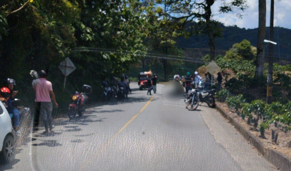 El accidente en el que murió el hombre no identificado se presentó en la tarde del sábado.