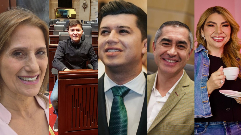 Conozca a los cinco senadores del Eje Cafetero para el período 2026-2030. Son dos mujeres y tres hombres. Había 21 candidatos y 16 se quedan por fuera del Legislativo.