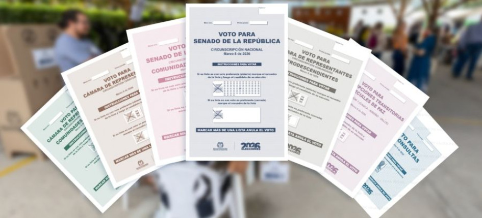 Recuerde que la apertura de las urnas es a las 8:00 de la mañana. 