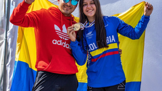 "Vi cerca la medalla de oro": Valentina Roa