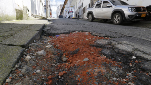 Vecinos intranquilos con el hueco en el barrio San Joaquín