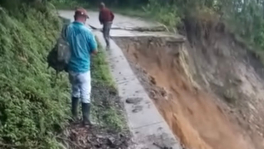 Entregan balance de afectaciones por lluvias recientes en Caldas
