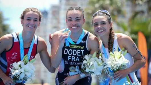 Trialetas caldenses brillaron en la Copa Mundo y sumaron puntos para los Olímpicos