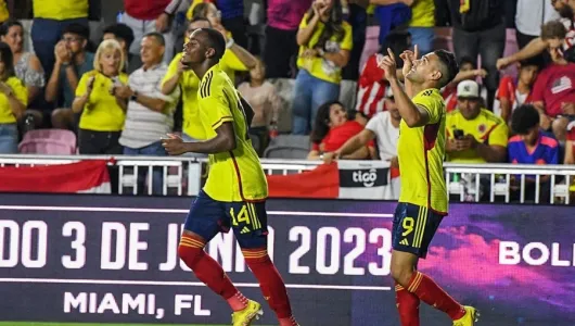 Sánchez y Falcao llevan a Colombia al triunfo en amistoso ante Paraguay 2-0