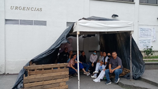 Médicos del Hospital San Marcos de Chinchiná, solo para urgencias vitales
