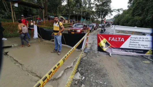 Se quejaron por los trancones en Los Cedros y el riesgo en el Puente Olivares