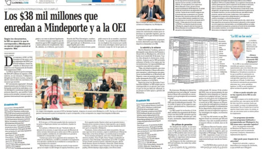 Mindeporte mantiene demanda sobre la OEI por convenios firmados en el 2019