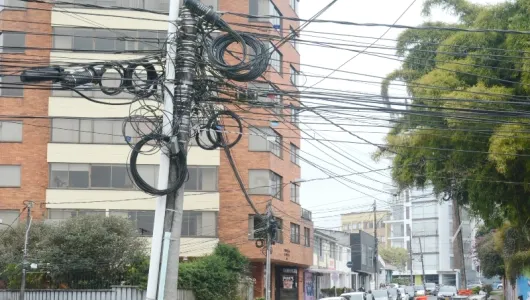 Marañas aéreas en Manizales, ¿una contaminación visual?