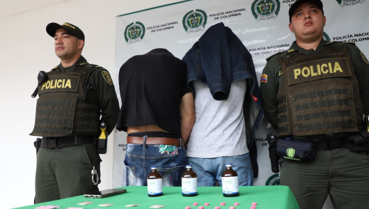 En Riosucio, hermanos llevaban droga conocida como la muerte gris