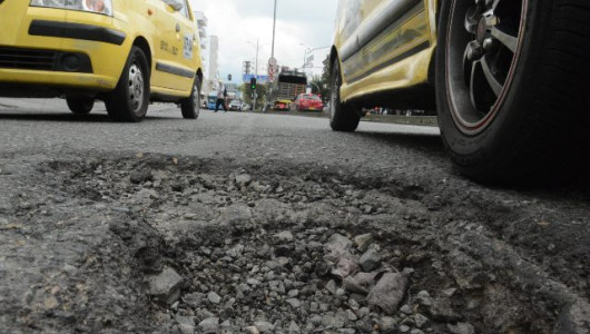 Huecos en Manizales esperan turno para el arreglo 