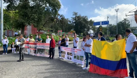 Habitantes de cinco veredas de Manizales reclaman por el abandono en sus vías