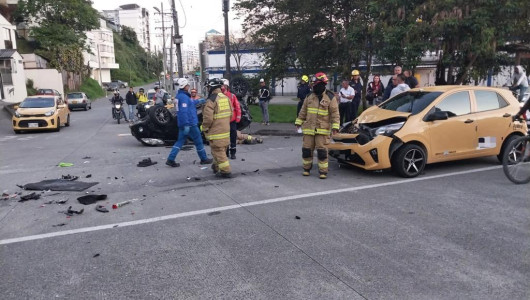 Conductor accidentado en sector de Mabe, en Manizales, estaba alicorado