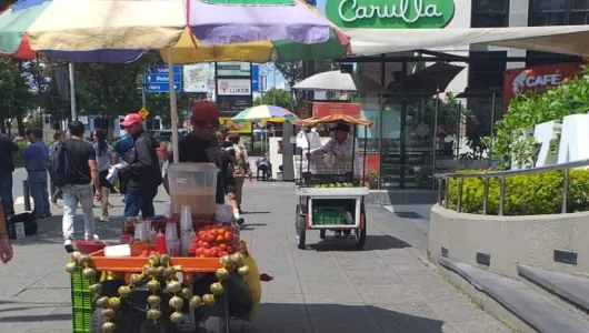 En El Cable están preocupados por los vendedores informales